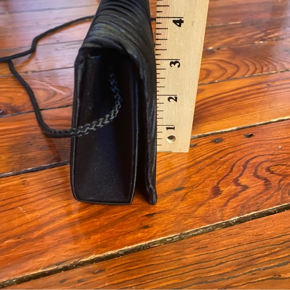 Bijoux Terner Black Formal Clutch Crossbody Purse - Picture 6 of 9